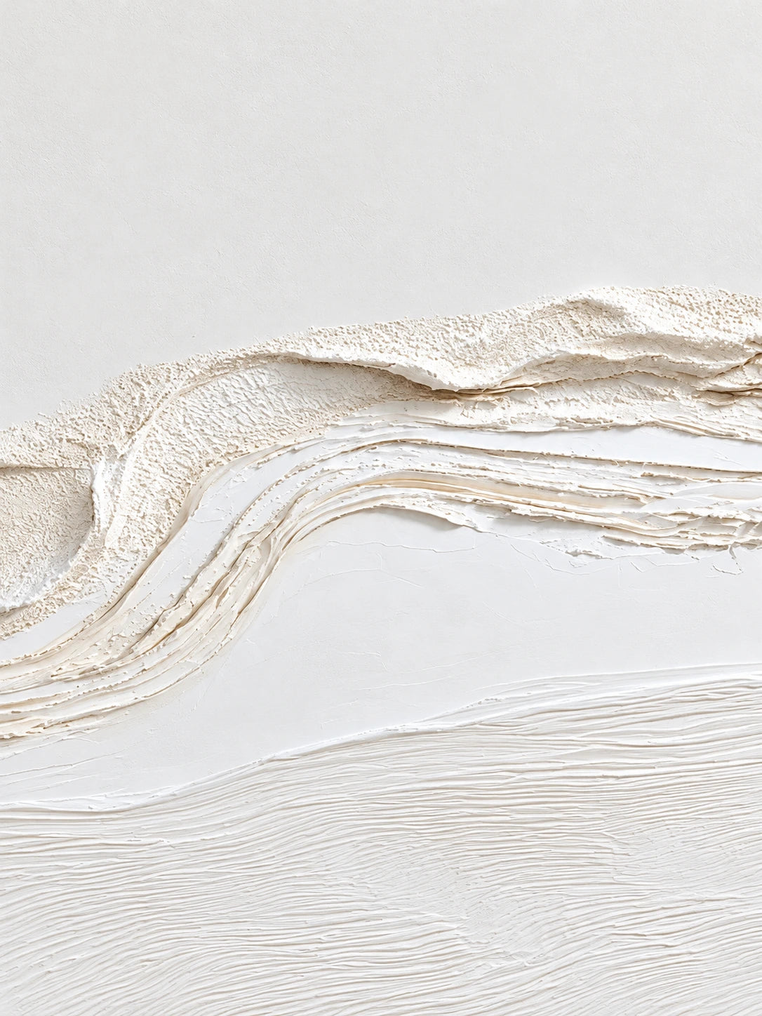 Ivory Confluence diptych, right panel artwork.