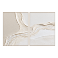 Ivory Confluence Wall Art