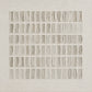 Ivory Register full artwork. Rows of narrow ivory reliefs form a measured grid on a warm pale ground.
