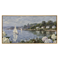 Hydrangea Harbor Wall Art