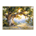 Sunlit Oak Wall Art