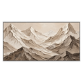 Décoration murale relief alpin