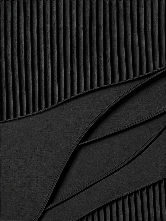 Noir Continuum diptych, left panel artwork.