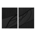 Noir Continuum Wall Art