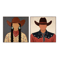 Frontier Duet Wall Art