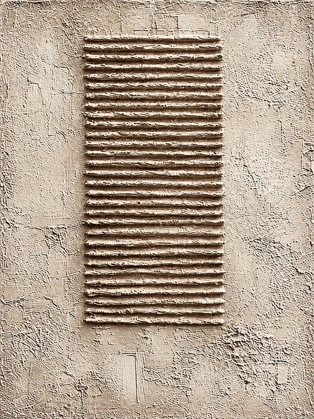 Earthen Cadence diptych, right panel artwork.