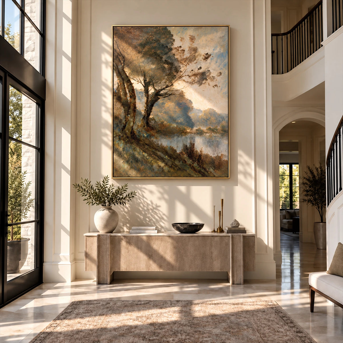 Stillwater Boughs artwork displayed in an interior setting, view 2.