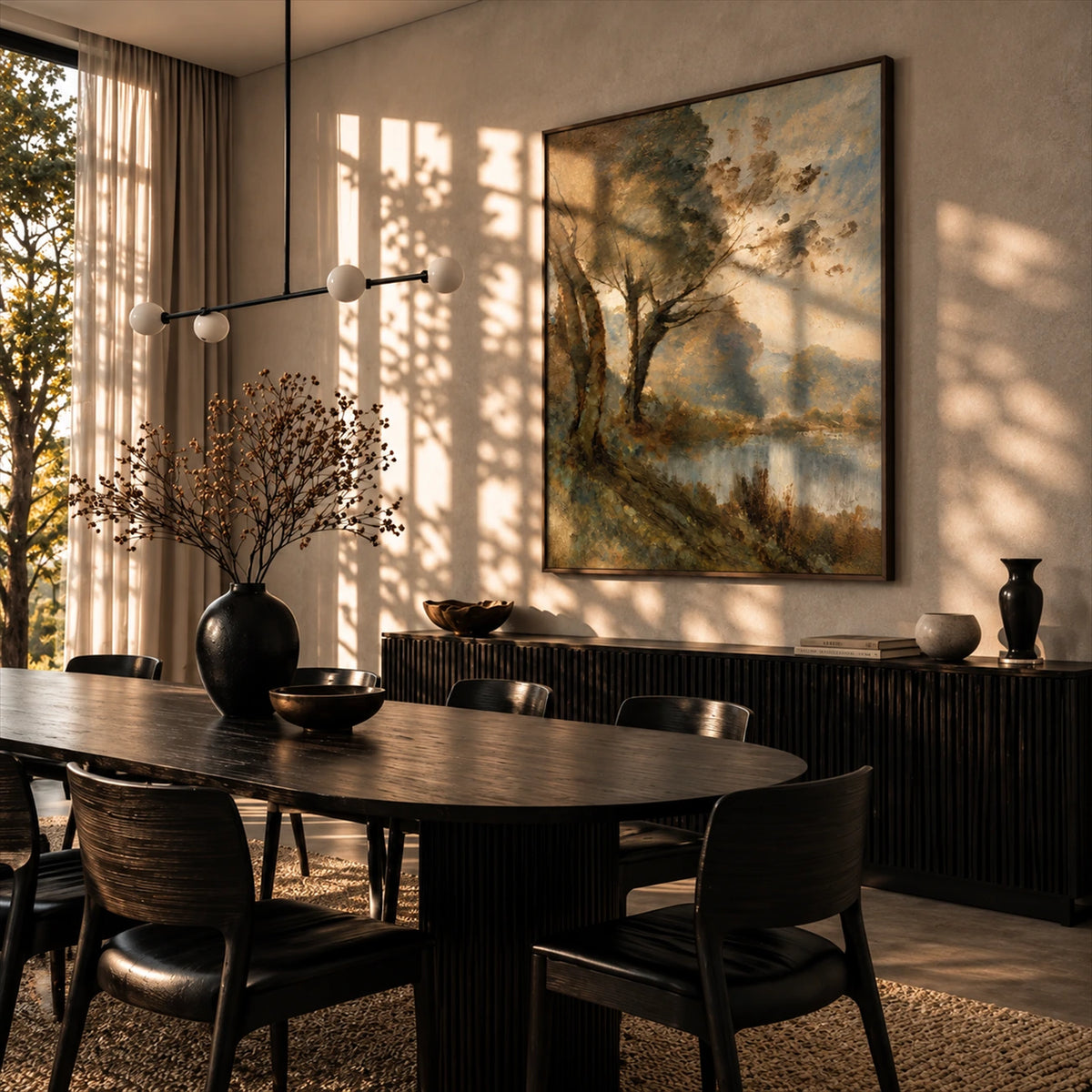 Stillwater Boughs artwork displayed in an interior setting, view 3.