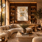 Ginkgo Whispers artwork displayed in an interior setting, view 1.