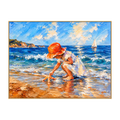 Scarlet Sunhat Wall Art