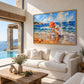 Scarlet Sunhat artwork displayed in an interior setting, view 1.