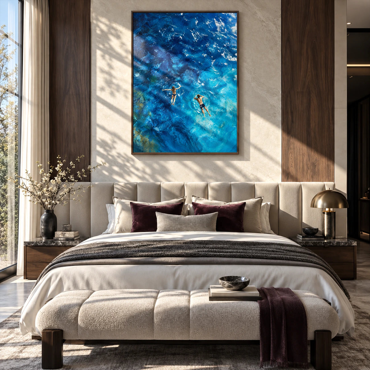 Bluewater Companions artwork displayed in an interior setting, view 5.