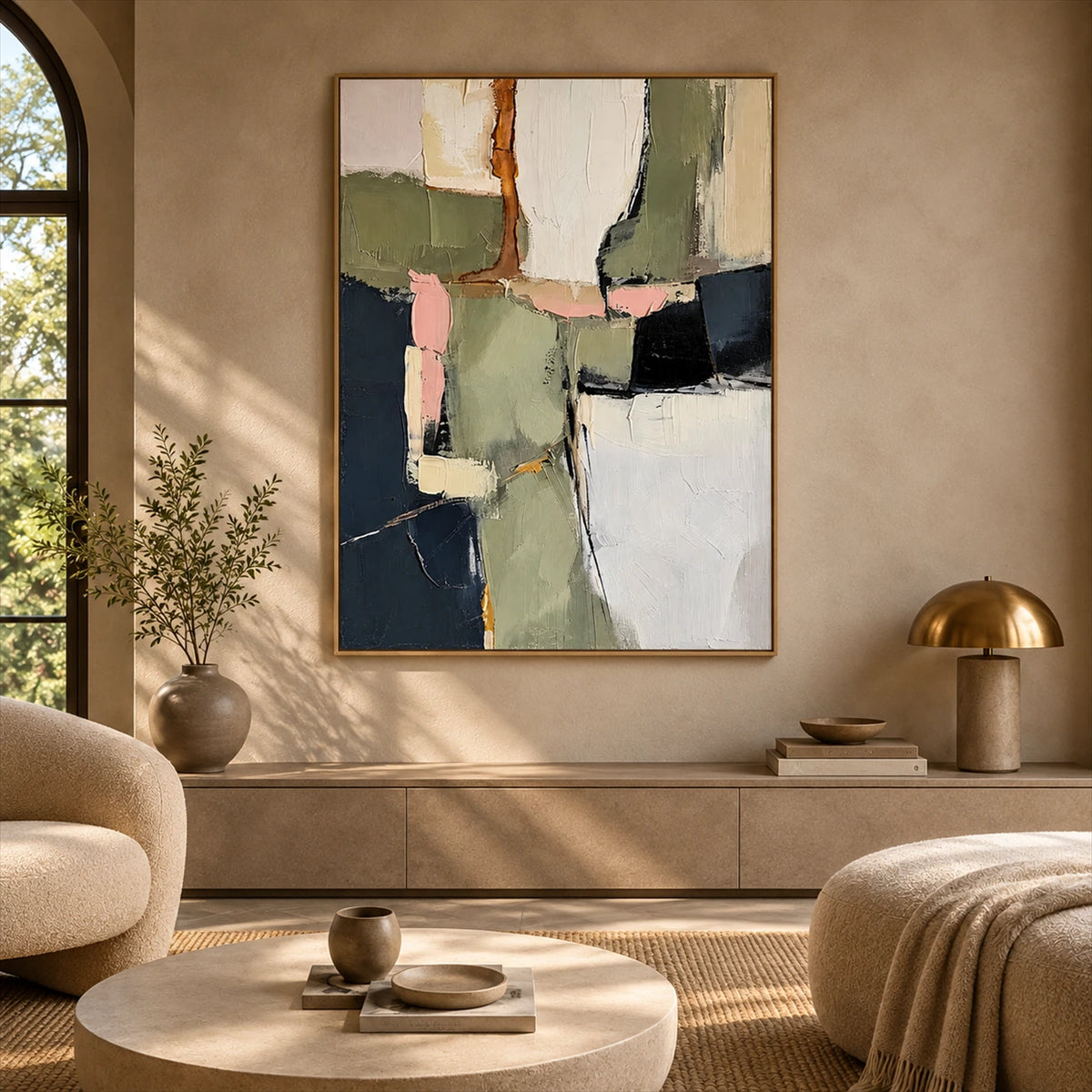 Sage Intervals artwork displayed in an interior setting, view 2.