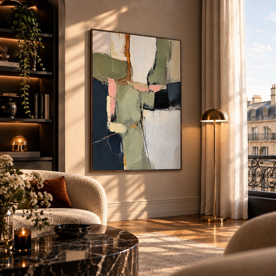 Sage Intervals artwork displayed in an interior setting, view 4.