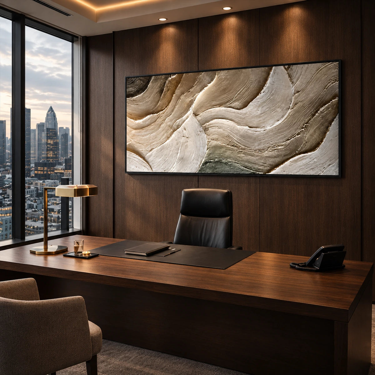 Stonefold Currents artwork displayed in an interior setting, view 5.