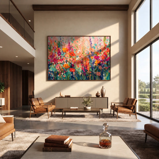 Petal Jubilee artwork displayed in an interior setting, view 1.