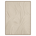Ivory Contours Wall Art