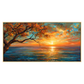 Ember Coastline Wall Art