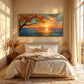 Ember Coastline artwork displayed in an interior setting, view 1.