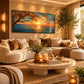 Ember Coastline artwork displayed in an interior setting, view 5.