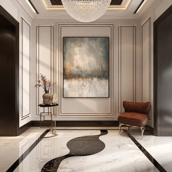Silver Hush artwork displayed in an interior setting, view 1.