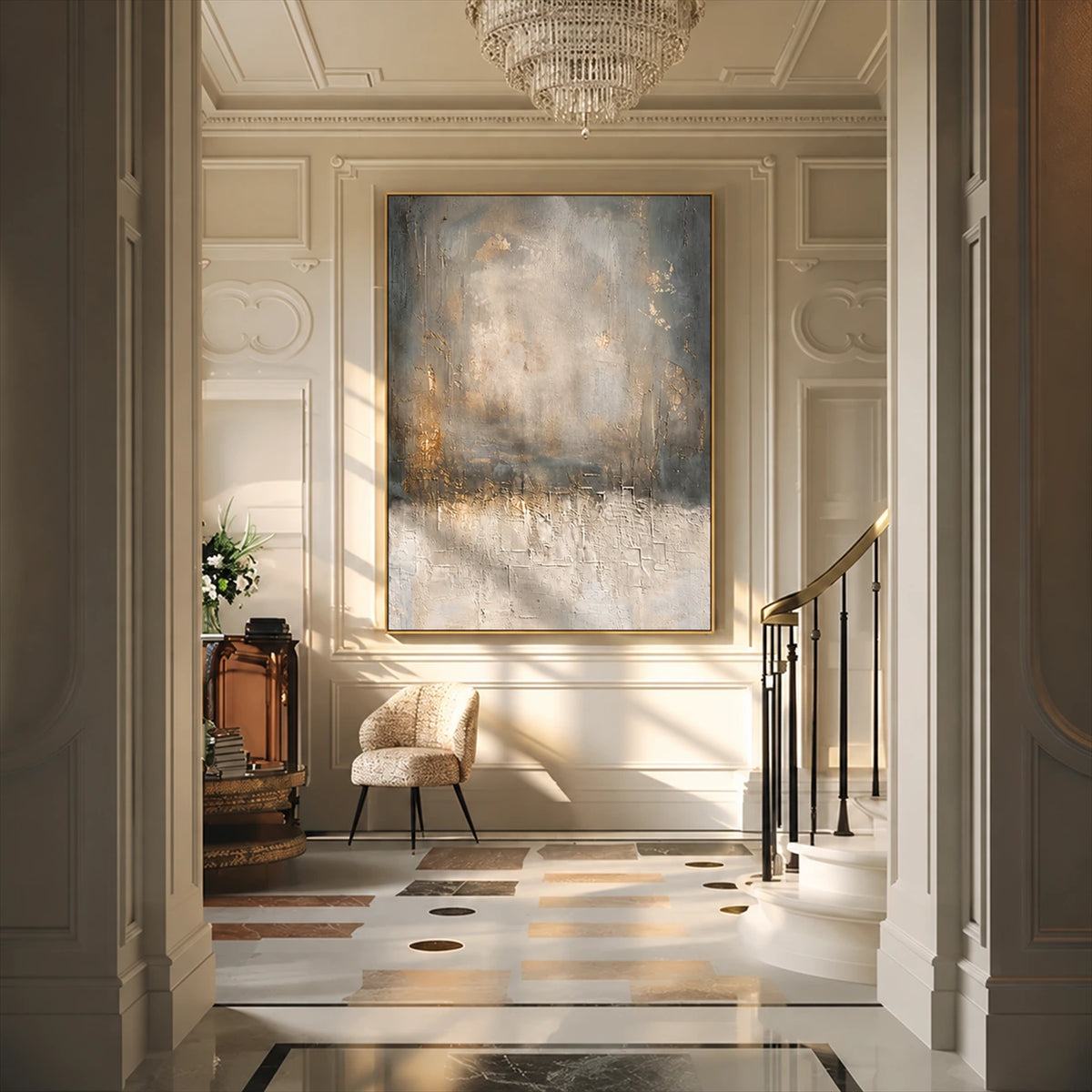 Silver Hush artwork displayed in an interior setting, view 2.
