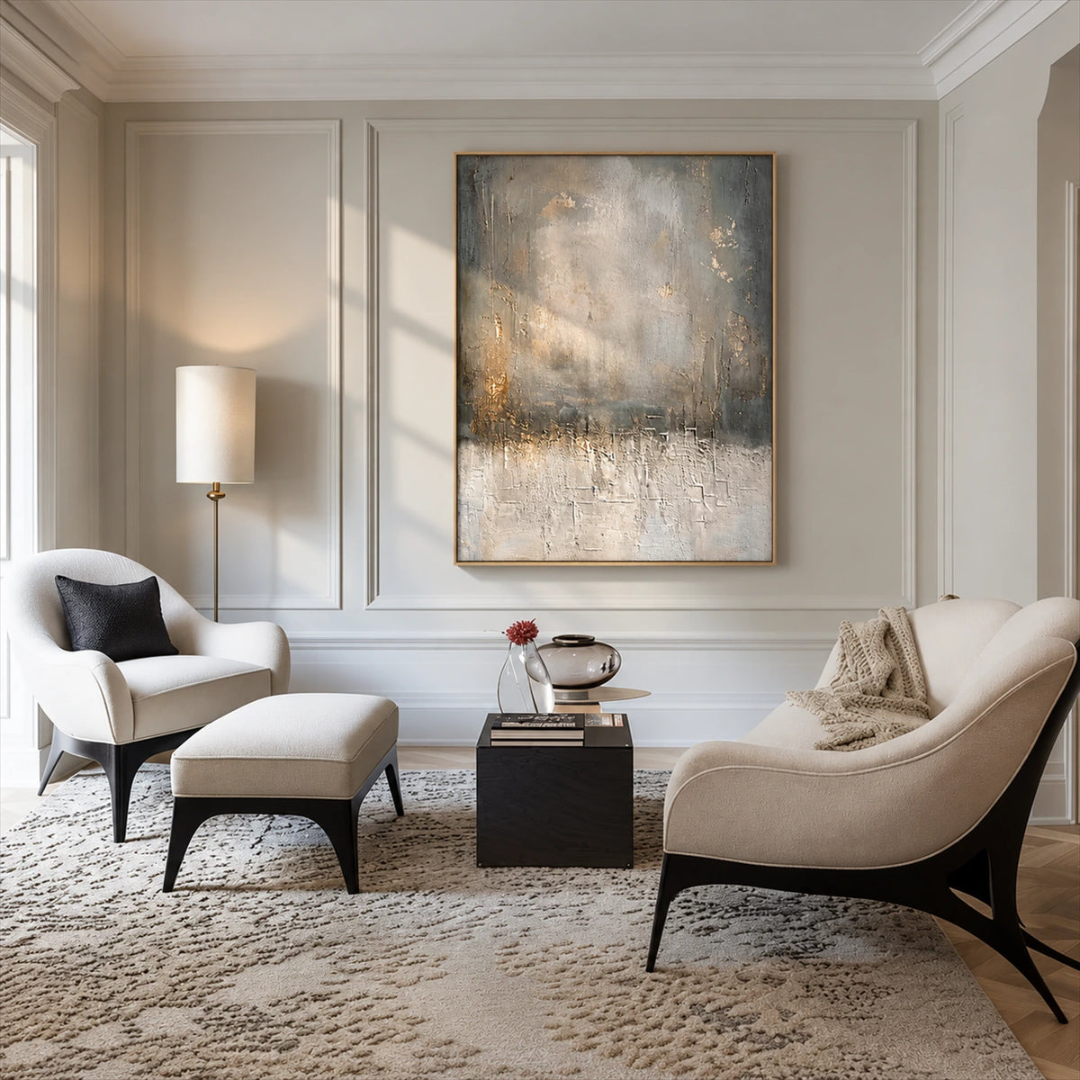 Silver Hush artwork displayed in an interior setting, view 3.
