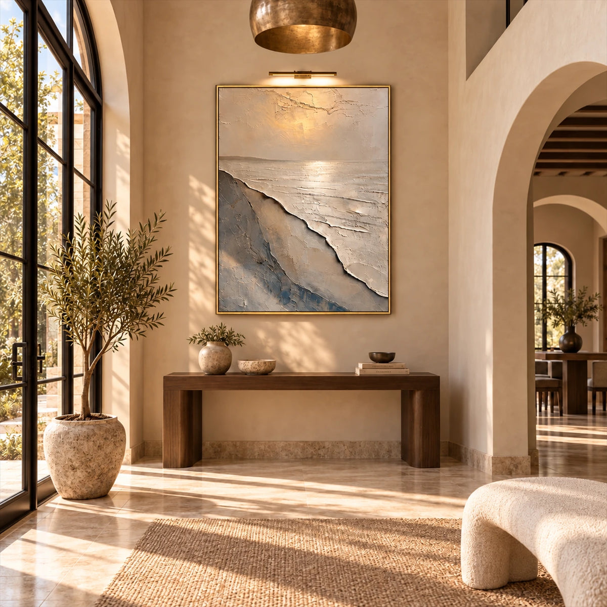 Pale Surf artwork displayed in an interior setting, view 2.
