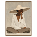 Ivory Solitude Wall Art