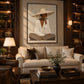 Ivory Solitude artwork displayed in an interior setting, view 3.
