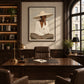 Ivory Solitude artwork displayed in an interior setting, view 4.