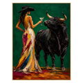 Emerald Encounter Wall Art