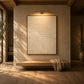 Linen Stillness artwork displayed in an interior setting, view 1.