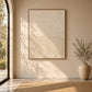 Linen Stillness artwork displayed in an interior setting, view 3.