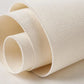 Linen Stillness Wall Art — Canvoil material guide showing a close-up of cream woven canvas