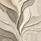 Ivory Leafsong full artwork. Layered leaf-like forms rise from a pale ground, their flowing edges and sculpted folds casting delicate shadows.