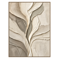 Ivory Leafsong Wall Art
