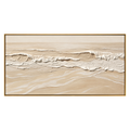 Ivory Shoreline Wall Art