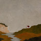 Quiet Headland full artwork. A small white cottage sits on a dark green headland above a winding inlet, beneath a broad gray sky.