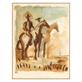 Saddle Sketch Wall Art
