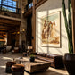 Saddle Sketch artwork displayed in an interior setting, view 5.