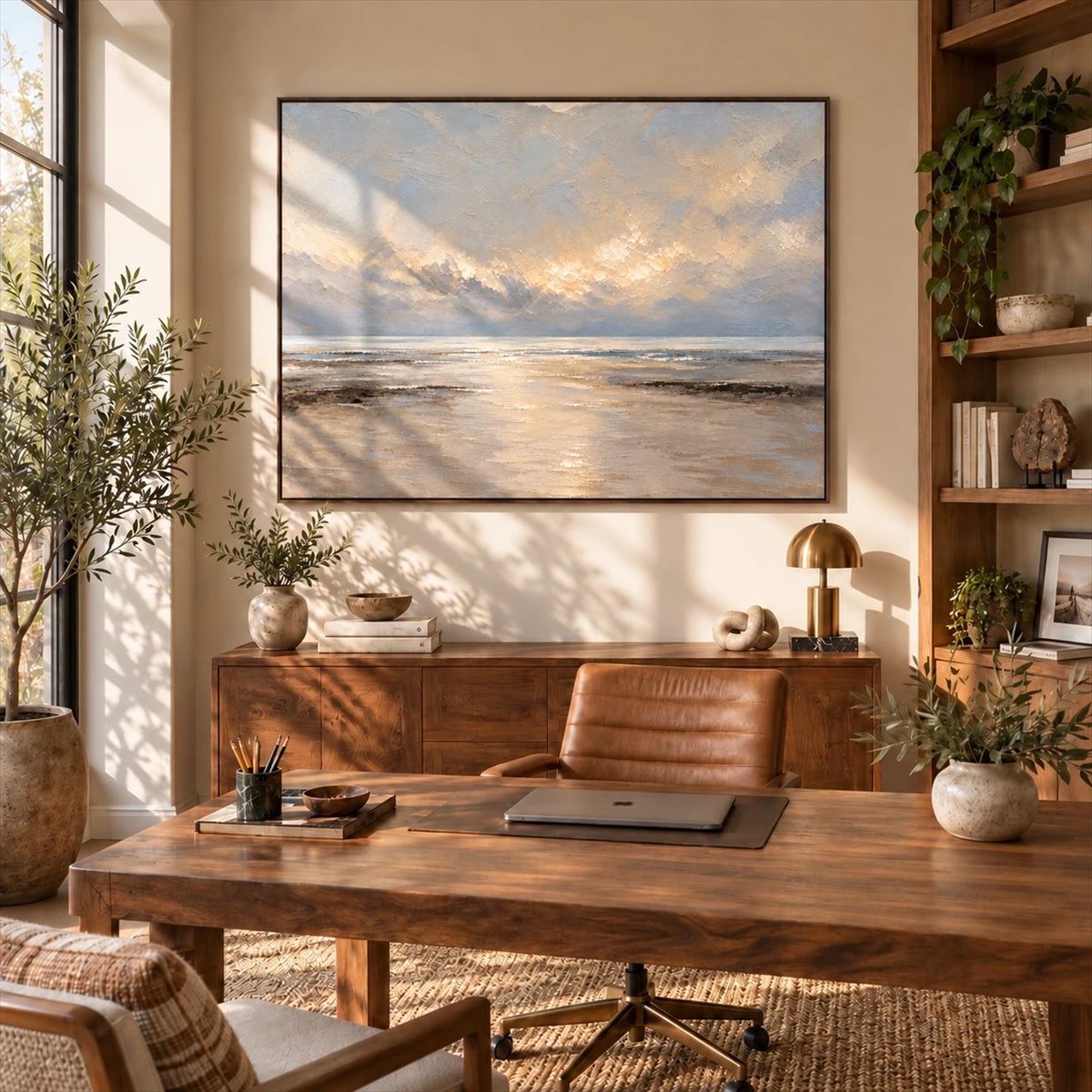Pearl Daybreak artwork displayed in an interior setting, view 2.