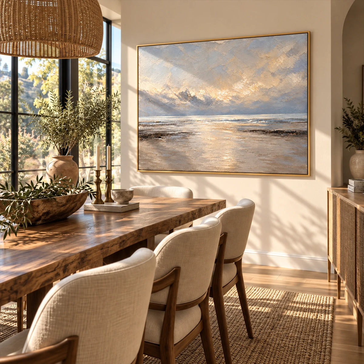 Pearl Daybreak artwork displayed in an interior setting, view 4.