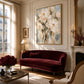 Ivory Petalglow artwork displayed in an interior setting, view 2.