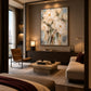 Ivory Petalglow artwork displayed in an interior setting, view 3.