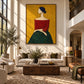Ochre Reverie artwork displayed in an interior setting, view 3.