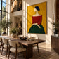Ochre Reverie artwork displayed in an interior setting, view 4.