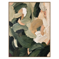 Sage Brushwork Wall Art