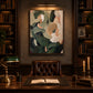 Sage Brushwork artwork displayed in an interior setting, view 2.