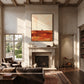 Rustland Rider artwork displayed in an interior setting, view 3.
